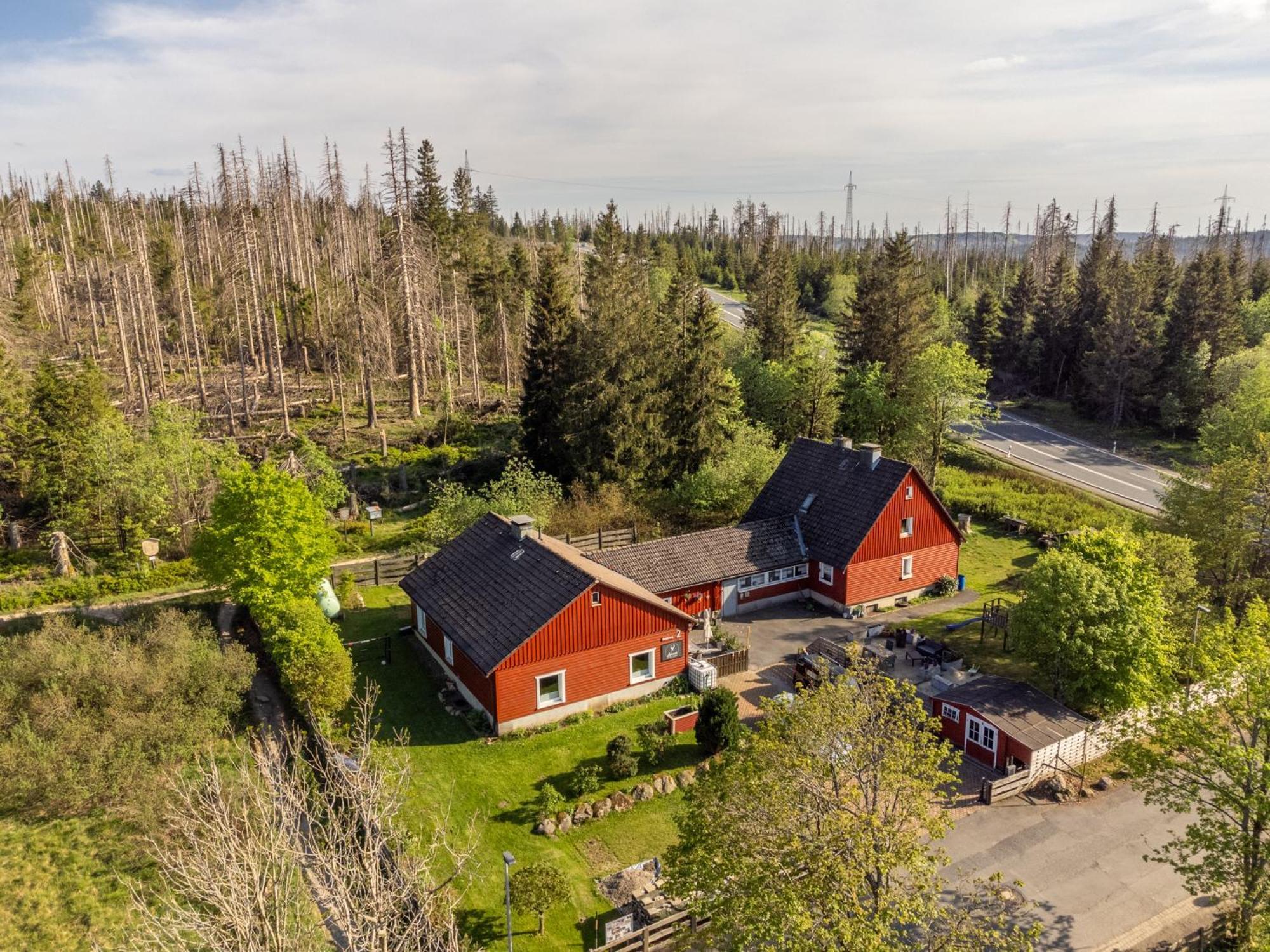 Gruppen & Familien-Ferienhaus Hansel Torfhaus Dış mekan fotoğraf