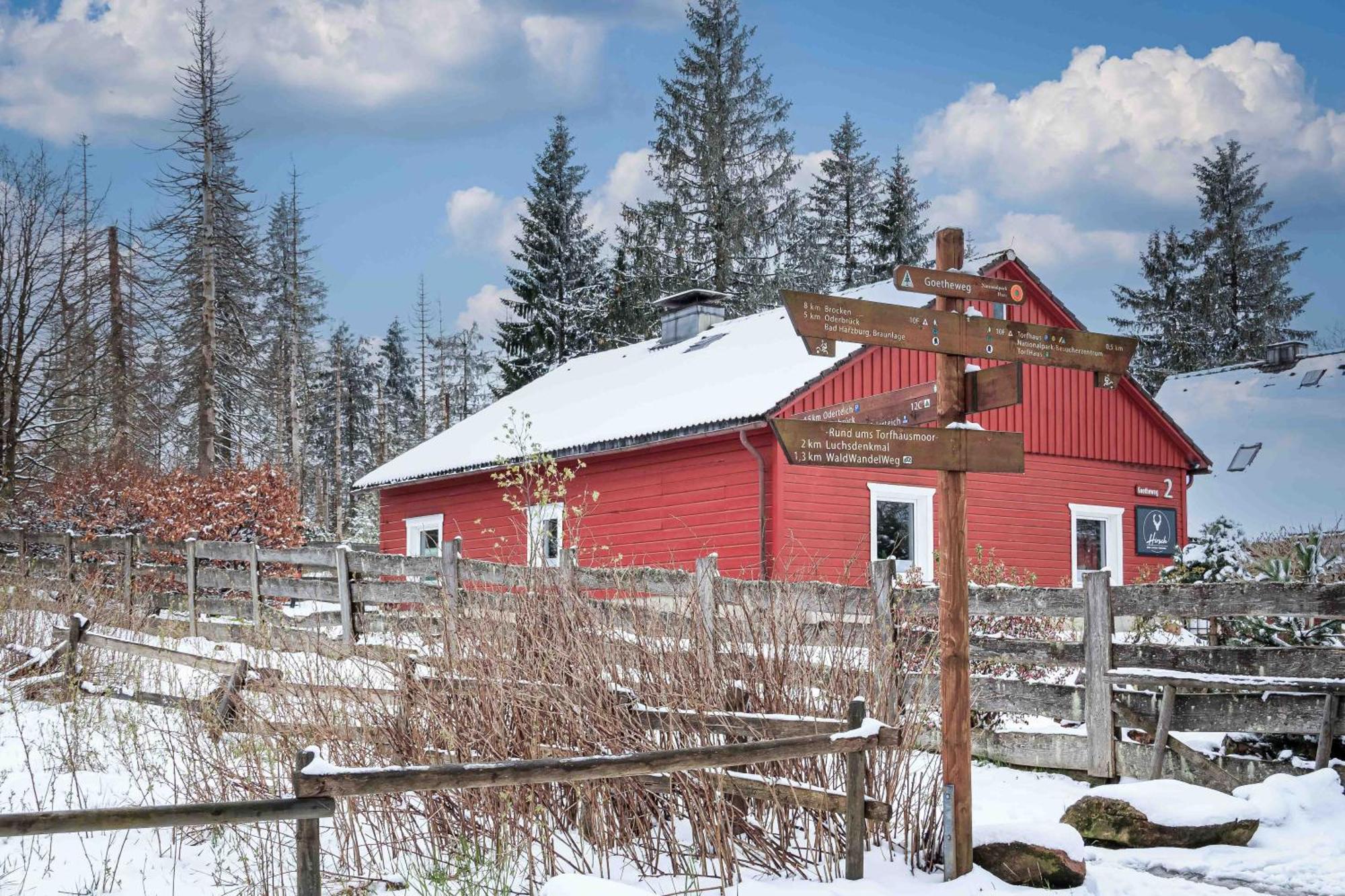 Gruppen & Familien-Ferienhaus Hansel Torfhaus Dış mekan fotoğraf